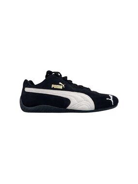 PUMA Speedcat OG Black Suede Low-Profile Racing Sneakers 8.5